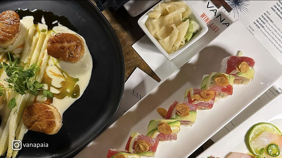 Best Sushi on Maui Vana Paia