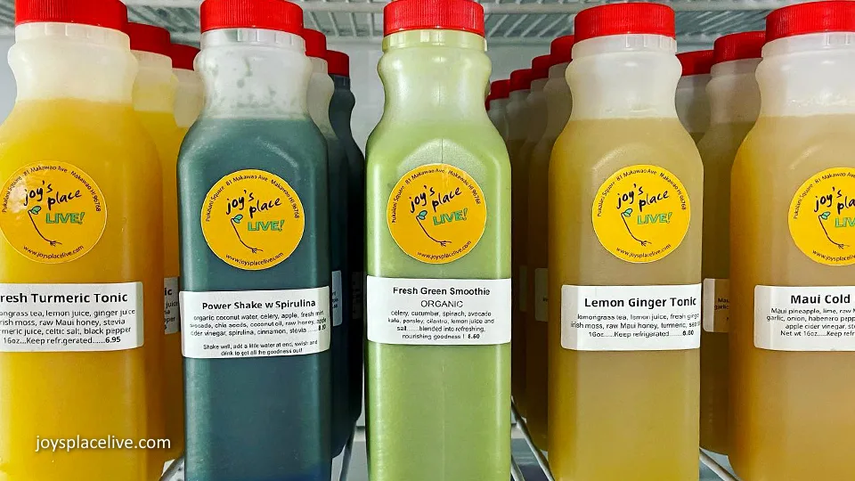 Joy's Place Live Vegetarian Restaurant Maui