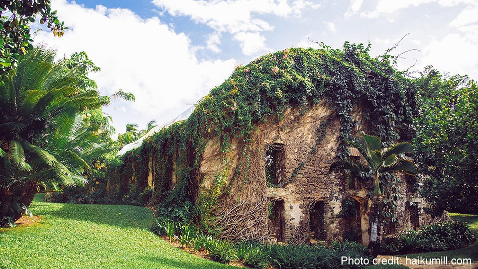 Haiku Mill Top Hawaii Wedding Location
