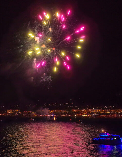 Pride of Maui 'Elua at 4th of July Fireworks Celebration